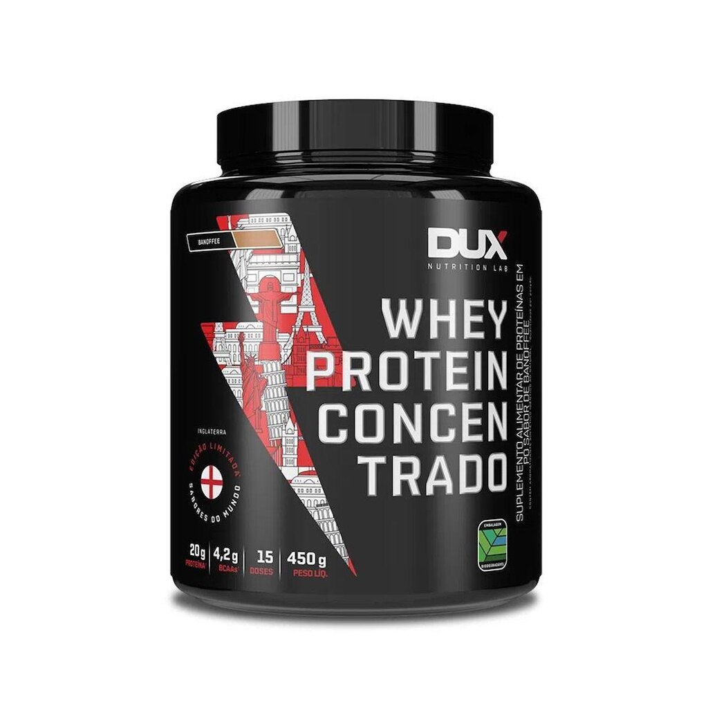 Whey Protein Concentrado 450g Dux Nutrition