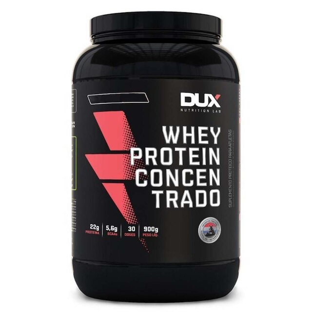 Whey Protein Concentrado 900g Dux Nutrition Menor preço em Whey Protein Concentrado 900g Dux Nutrition