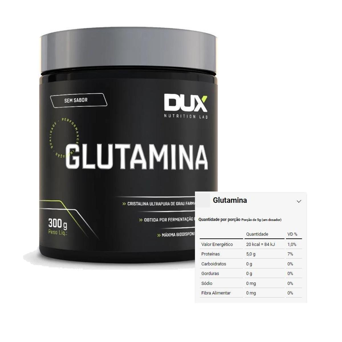 WHEY PROTEIN CONCENTRADO 900G + GLUTAMINA 300G DUX Cookies Netshoes