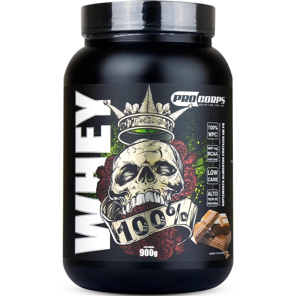 Whey Protein Concentrado 900g Pro Corps | Proteína Pura
