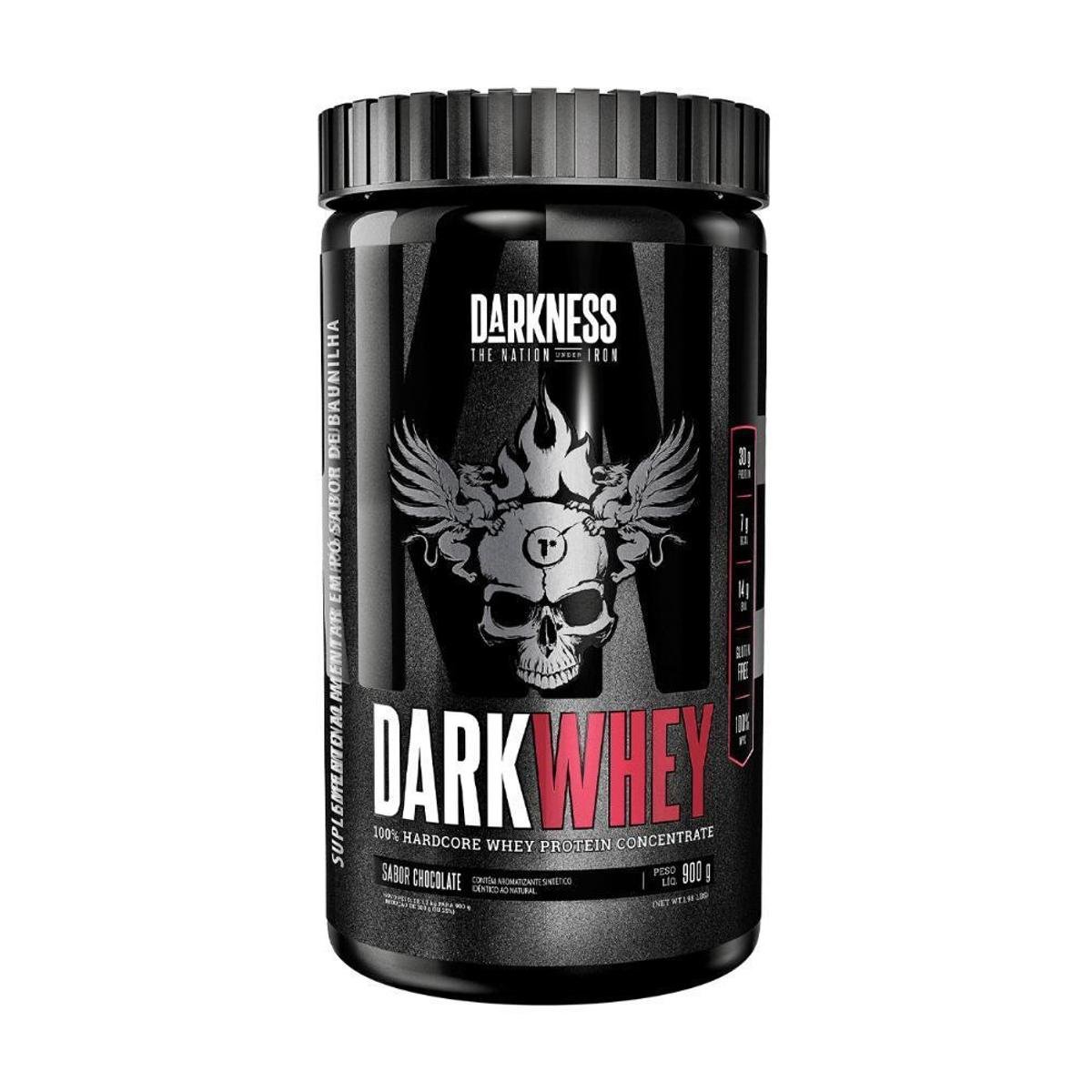 Whey Protein Concentrado Darkness Dark Whey Menor preço em Whey Protein Concentrado Darkness Dark Whey