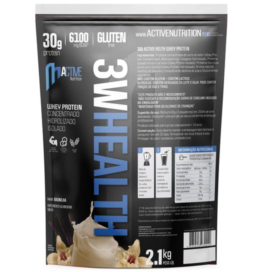 Whey Protein concentrado isolado hidrolisado 3w 2,1kg Healthtime Menor preço em Whey Protein concentrado isolado hidrolisado 3w 2,1kg Healthtime