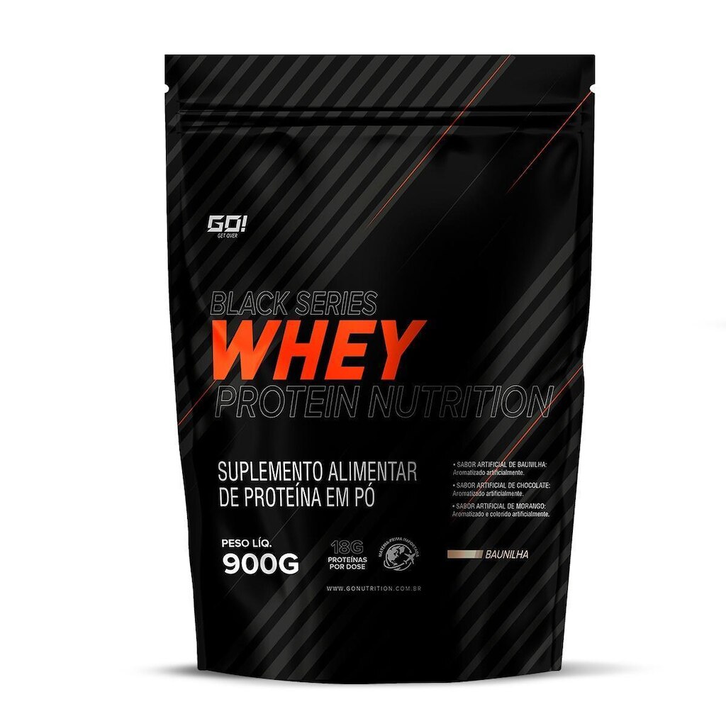 Whey Protein Concentrado Nutrition 900g  –  GO NUTRITION