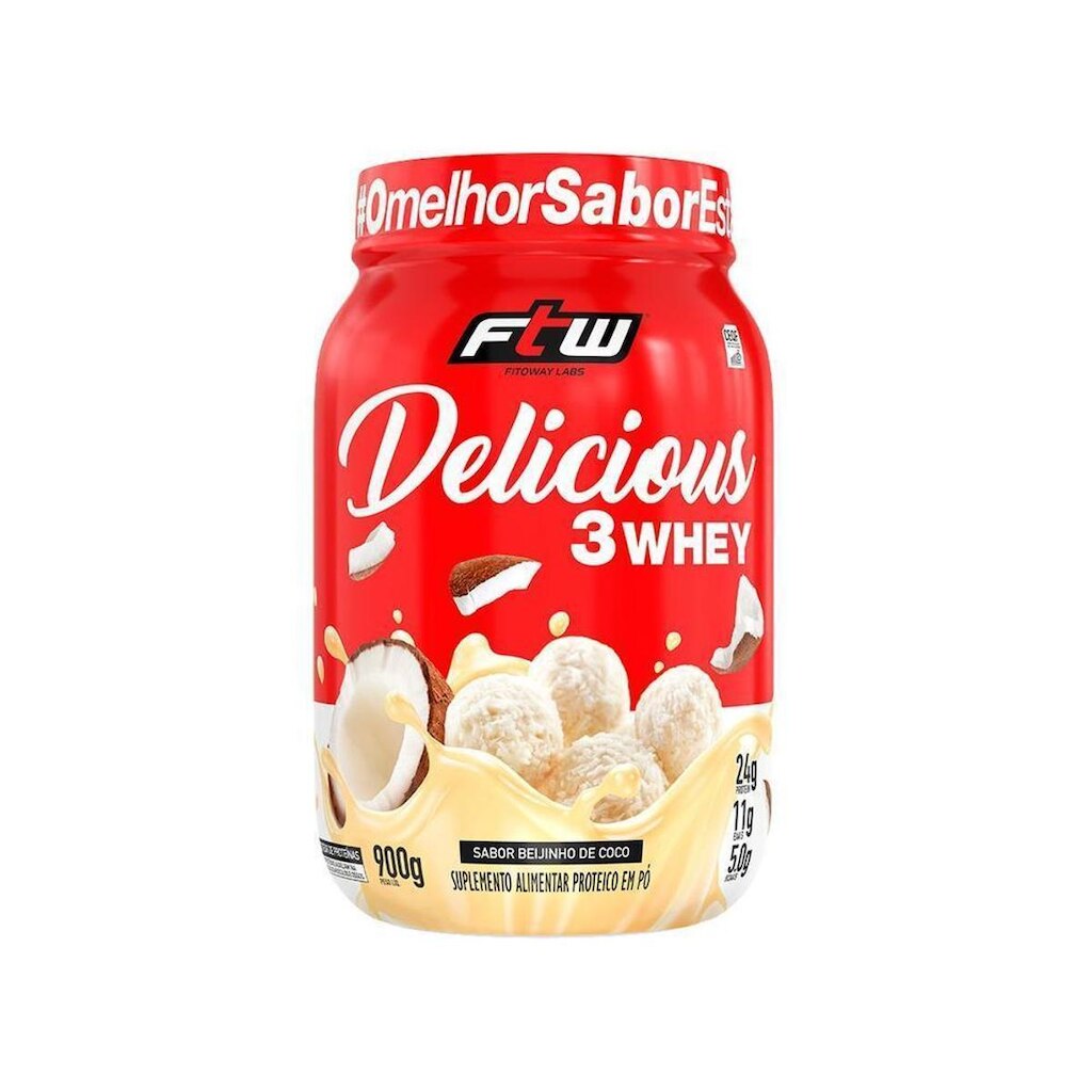 Whey Protein FTW Delicious 3 900g