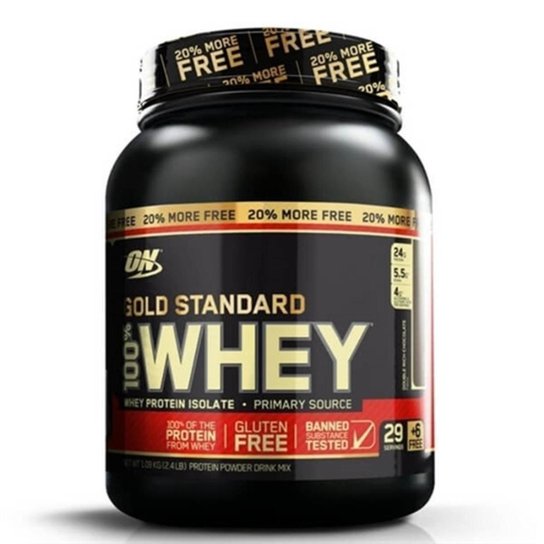 Whey Protein Gold Standart 100% 2.4 lbs Optimum Nutrition Menor preço em Whey Protein Gold Standart 100% 2.4 lbs Optimum Nutrition