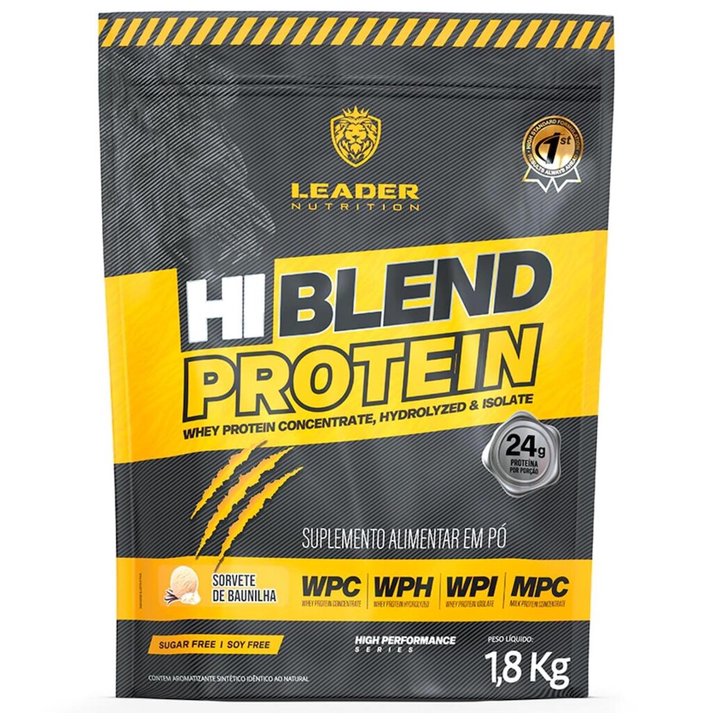 Whey Protein Hi Blend Protein 1,8kg Leader Nutrition WPC WPH WPI