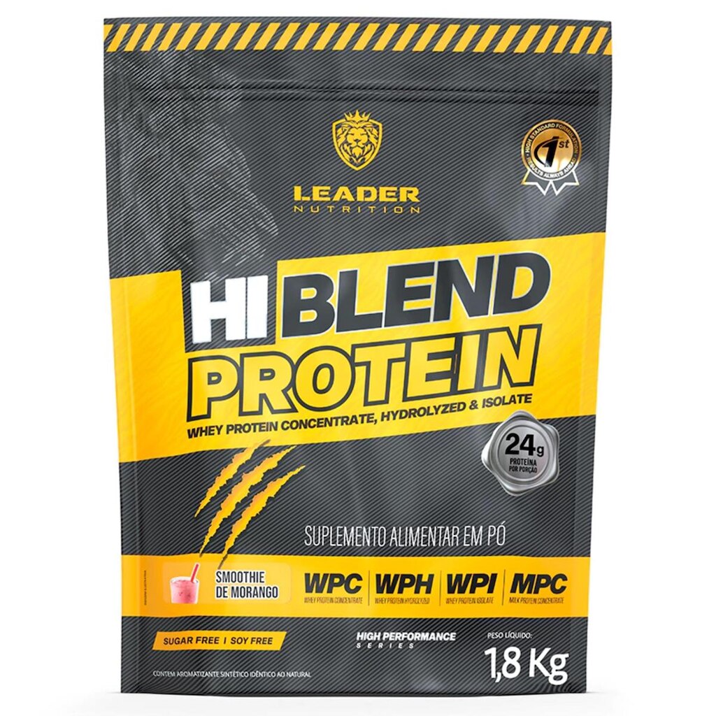 Whey Protein Hi Blend Protein 1,8kg Leader Nutrition WPC WPH WPI