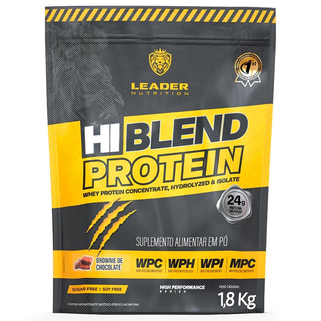 Whey Protein Hi Blend Protein 1,8kg Leader Nutrition WPC WPH WPI