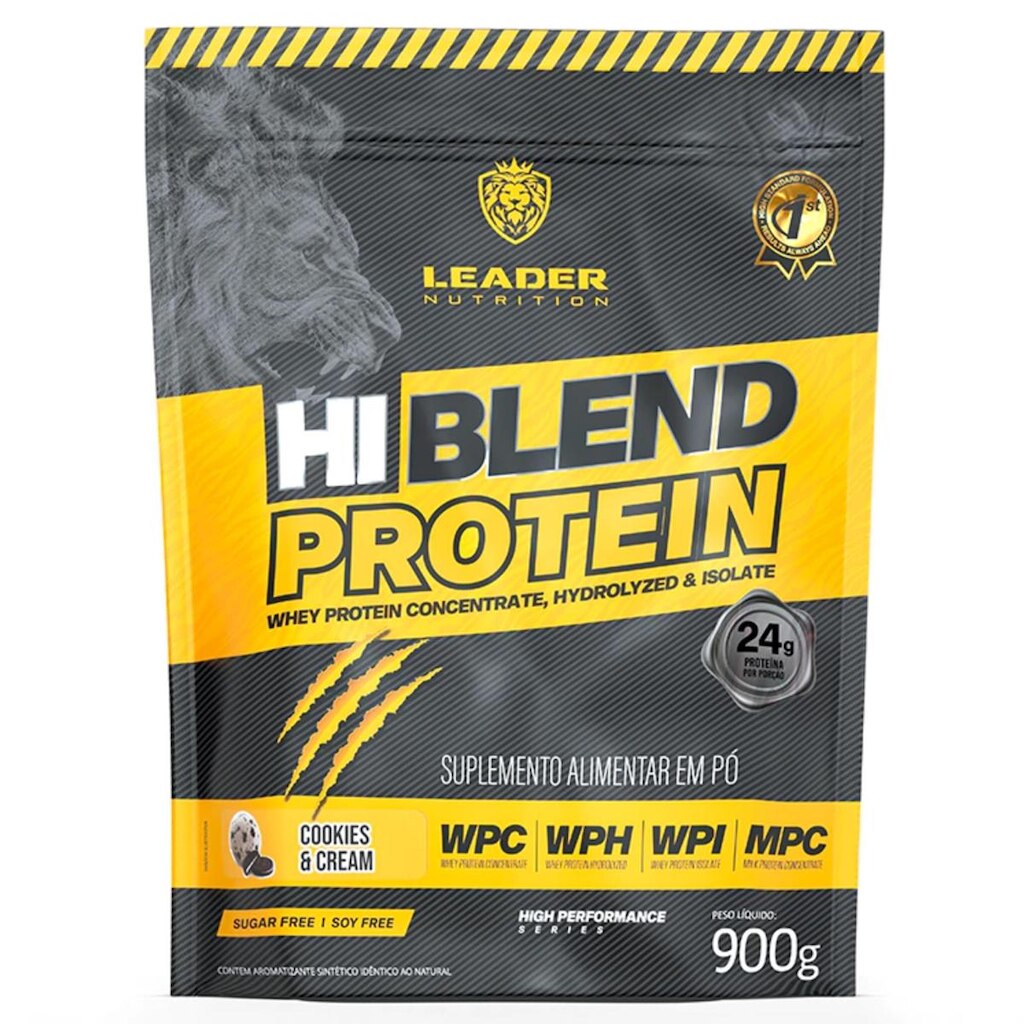 Whey Protein Hi Blend Protein 900g Leader Nutrition WPC WPH WPI