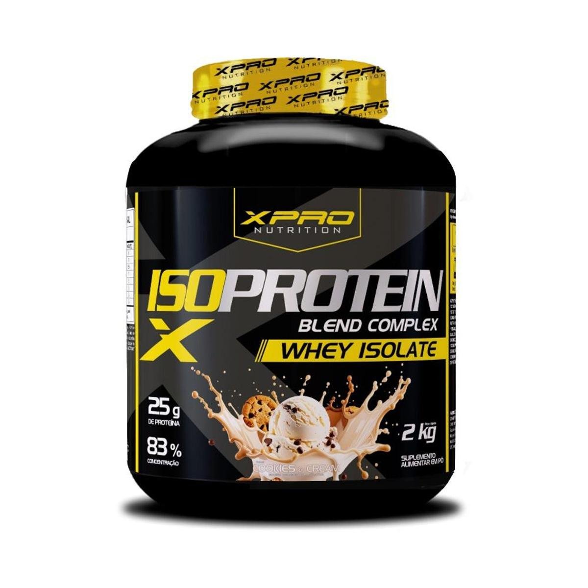 Whey Protein Iso Complex Blend 2Kg S/ Açúcar - XPRO Menor preço em Whey Protein Iso Complex Blend 2Kg S/ Açúcar - XPRO