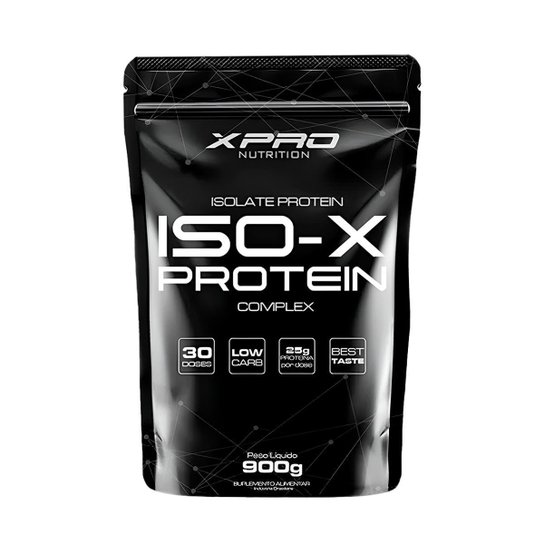 Whey Protein ISO X Isolate Protein 900gr XPRO Nutrition Morango