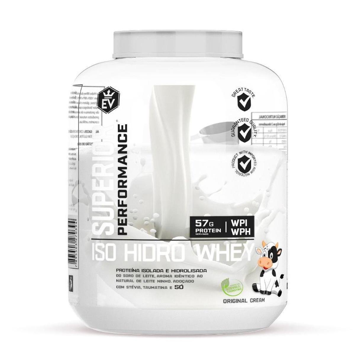 Whey Protein Isolada Hidrolisada 2,4kg EVO Baunilha Netshoes