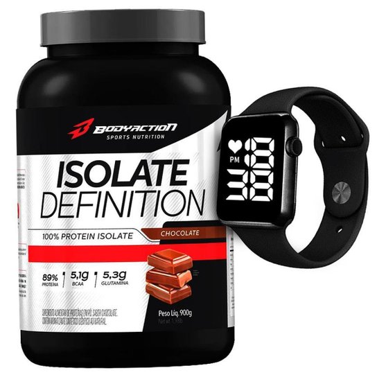 Whey Protein Isolado 1,8kg (1800g) Body Action Isolate Definition wey