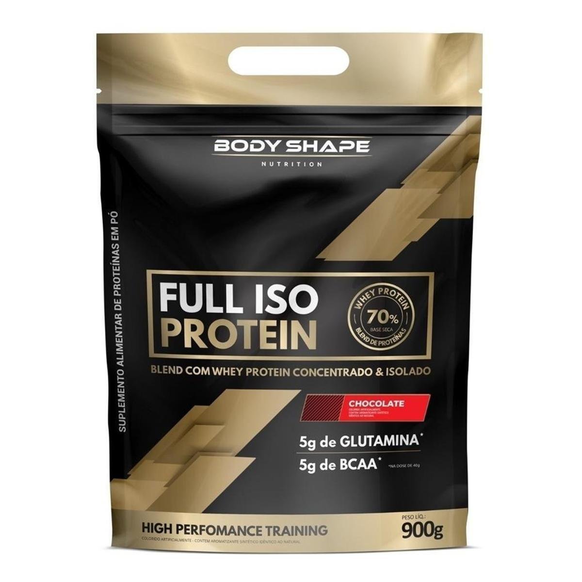 Whey Protein Isolado E Concentrado 900g Body Shape N/A Netshoes