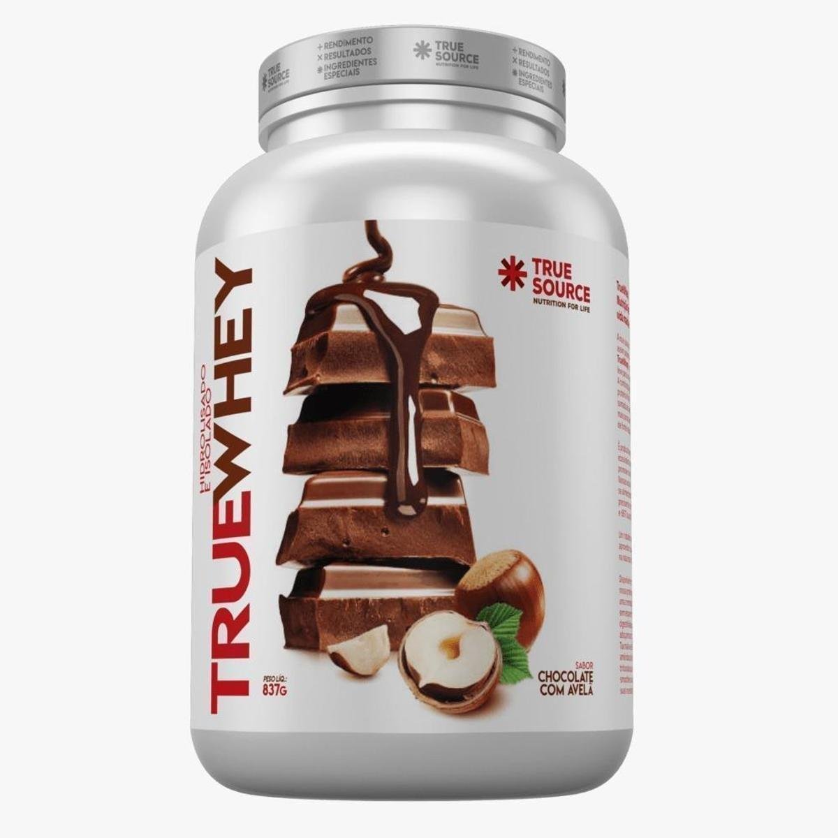 Whey Protein Isolado e Hidrolisado True Whey - True Source Menor preço em Whey Protein Isolado e Hidrolisado True Whey - True Source