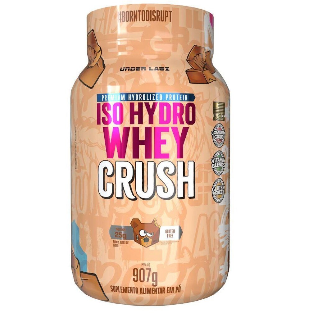 Whey Protein Isolado Hidrolisado Dulce de Leche 907g - Under