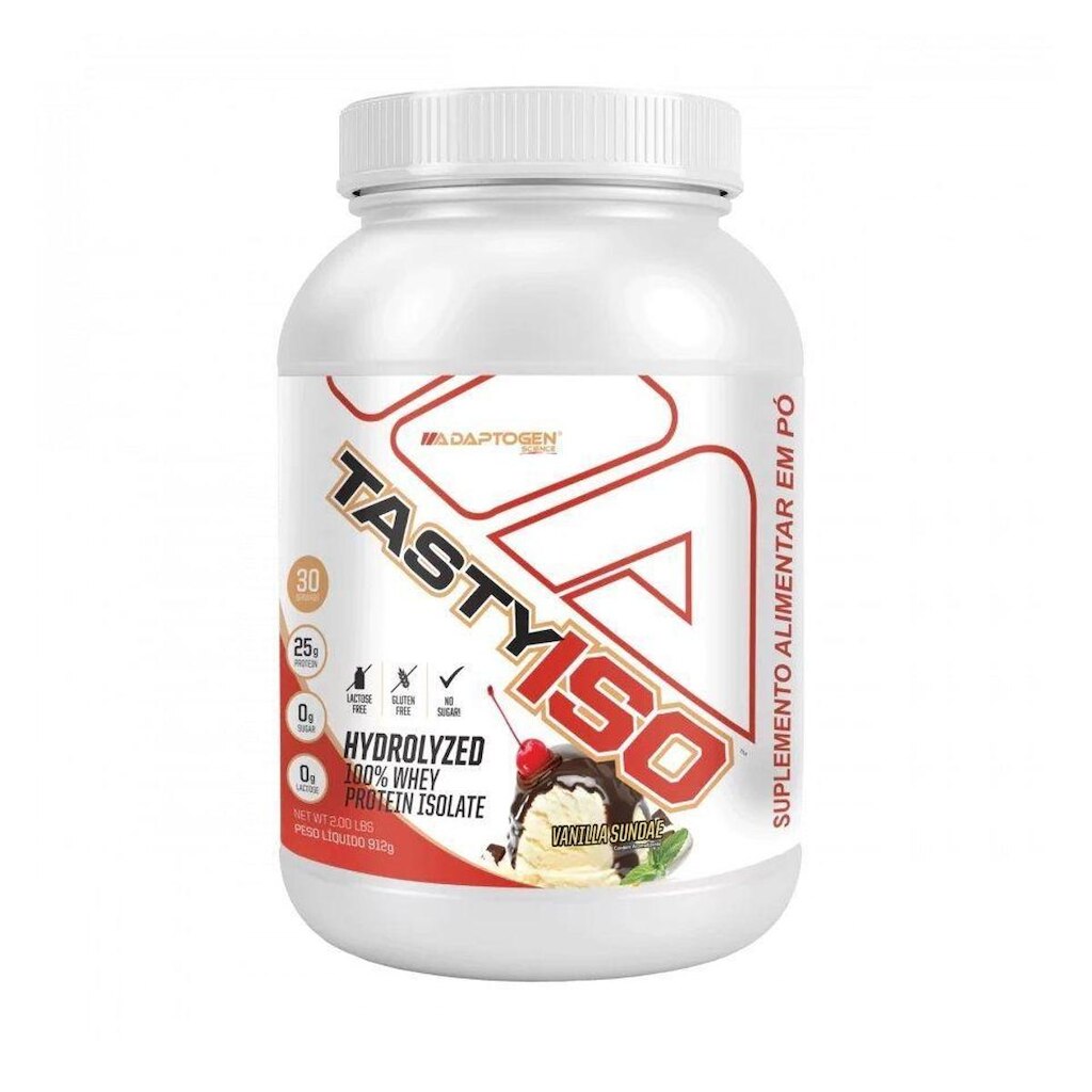 Whey Protein Isolado Hidrolisado Tasty Iso Adaptogen Science 900g Original