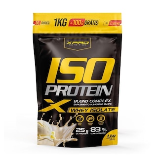 Whey Protein Isolado Iso Blend Complex Zero Açucar 1.100kg Xpro Nutrition