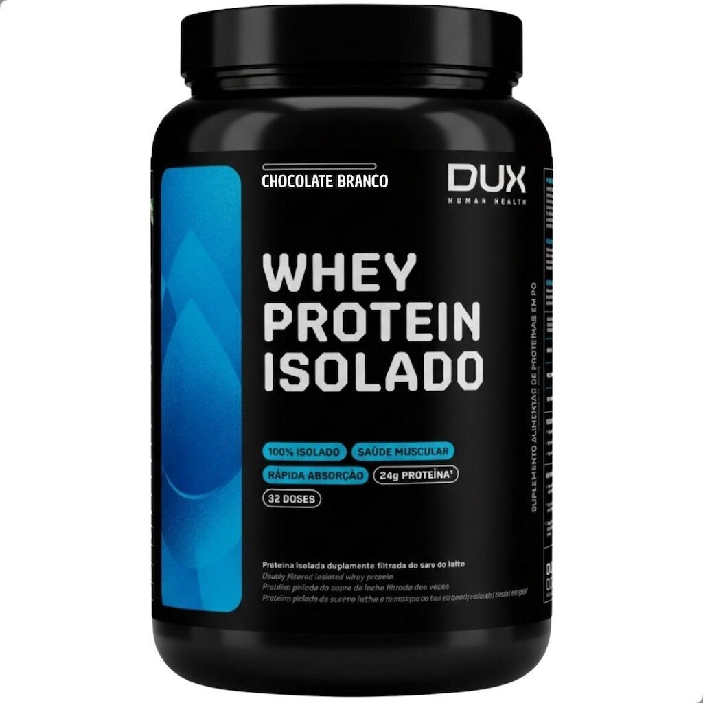 Whey Protein Isolado Pote 900g Dux Nutrition