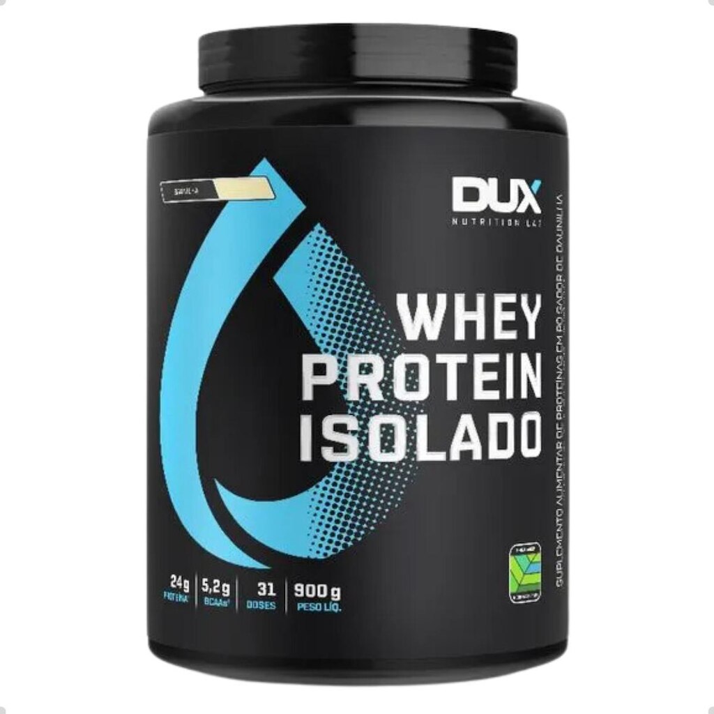 Whey Protein Isolado Pote 900g Dux Nutrition