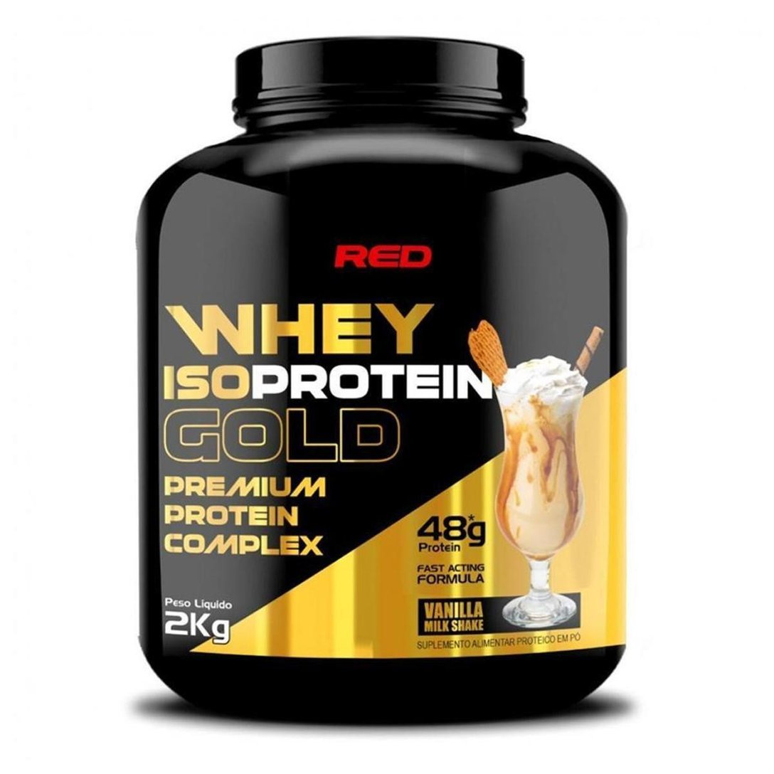 Whey Protein Isolado + WPC Gold 2Kg Red Series Baunilha Netshoes