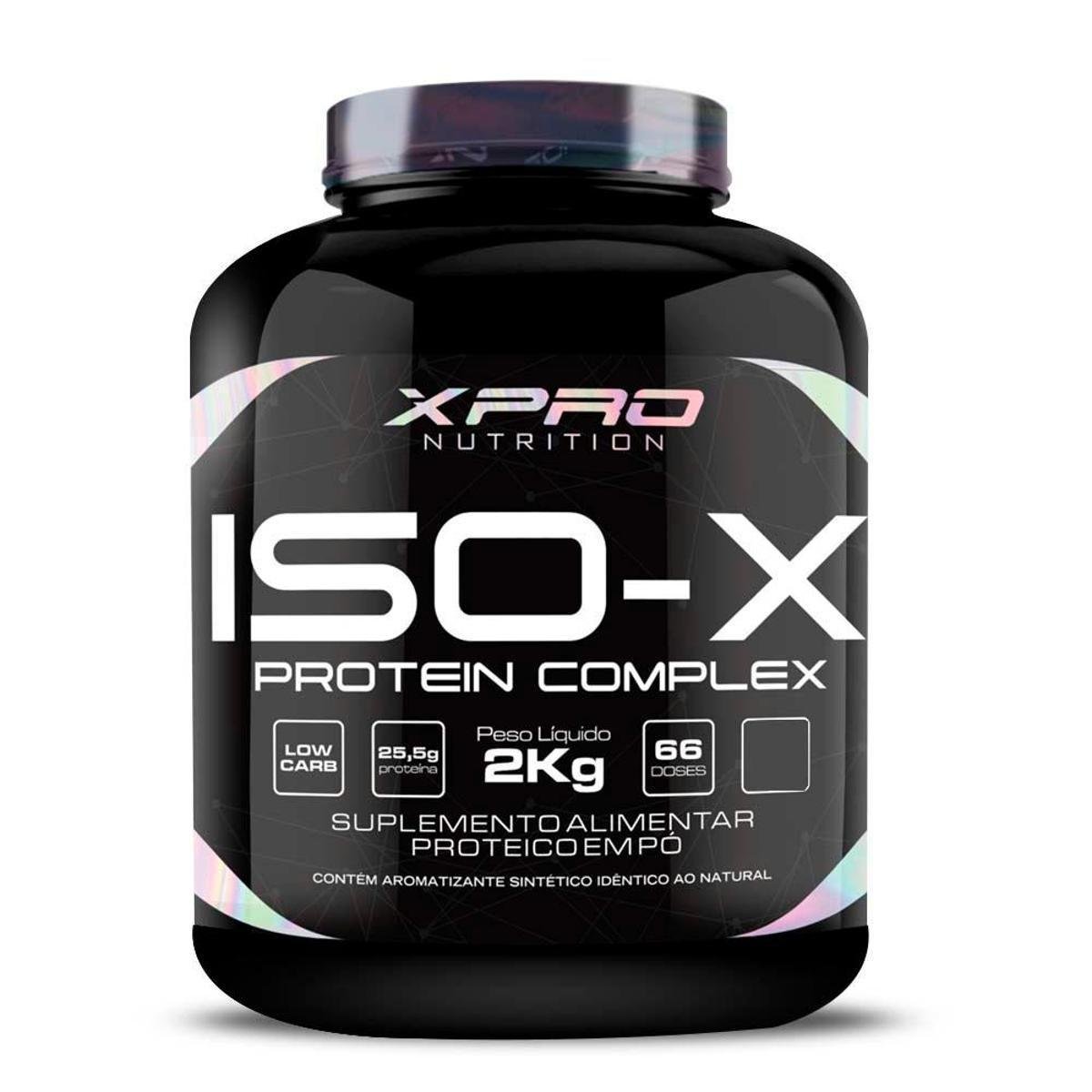 Whey Protein Isolado X Complex 2Kg - XPRO Nutrition Menor preço em Whey Protein Isolado X Complex 2Kg - XPRO Nutrition