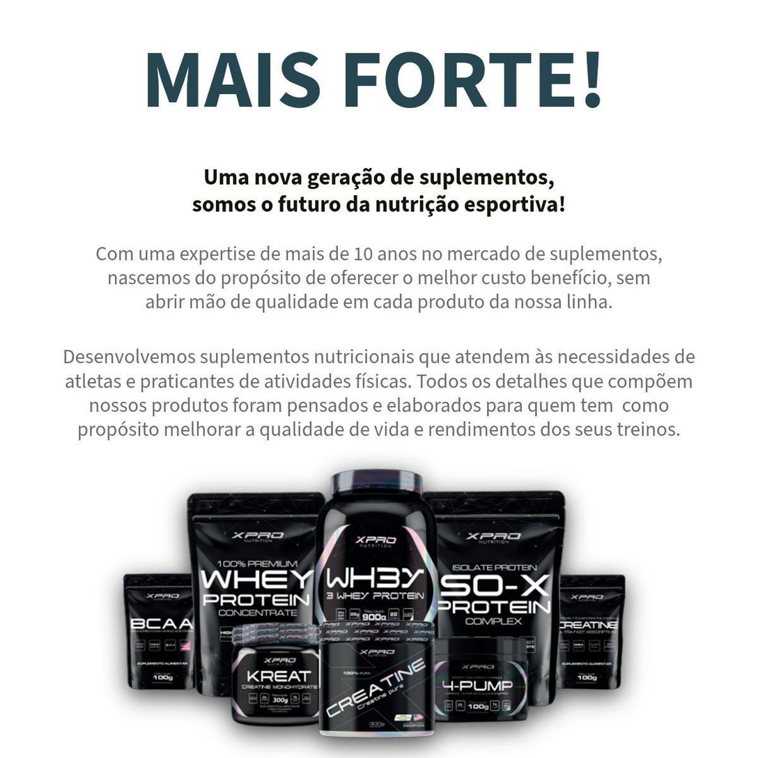 Whey Protein Isolado X Complex 900g XPRO Nutrition Baunilha Netshoes