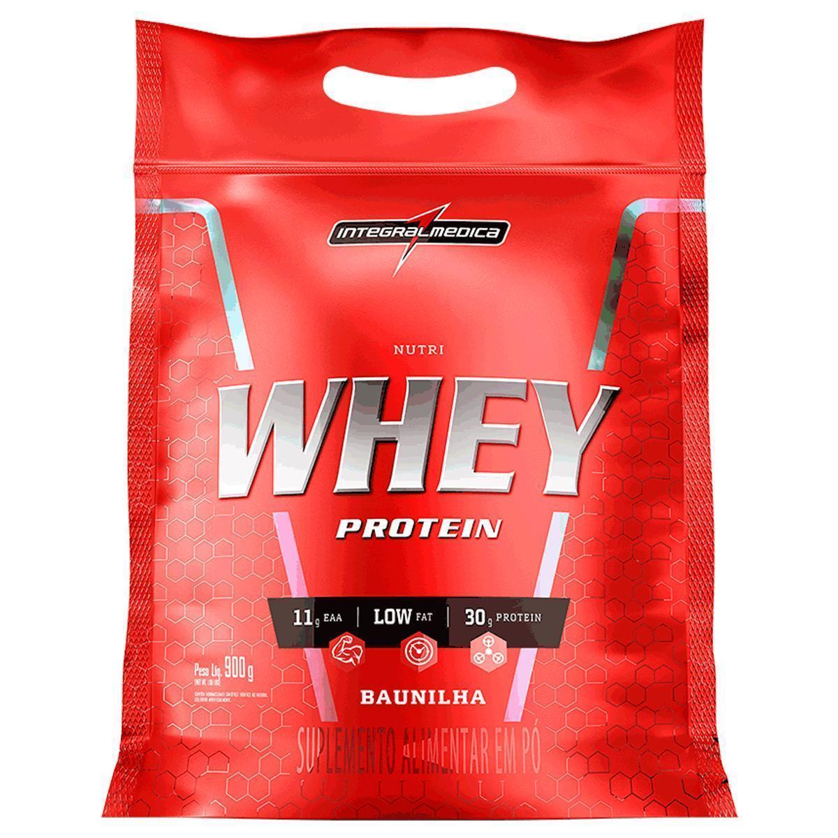Whey Protein Nutri Isolado Concentrado Baunilha 900g Refil - Integralmedica Menor preço em Whey Protein Nutri Isolado Concentrado Baunilha 900g Refil - Integralmedica