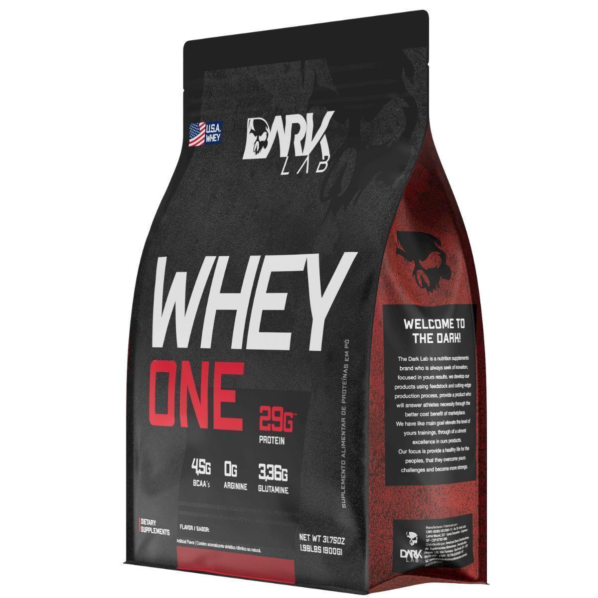 Whey Protein One Refil 900g Dark Lab - undefined | Netshoes