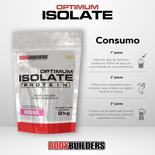 Whey Protein Optimum Isolate 2Kg – Bodybuilders