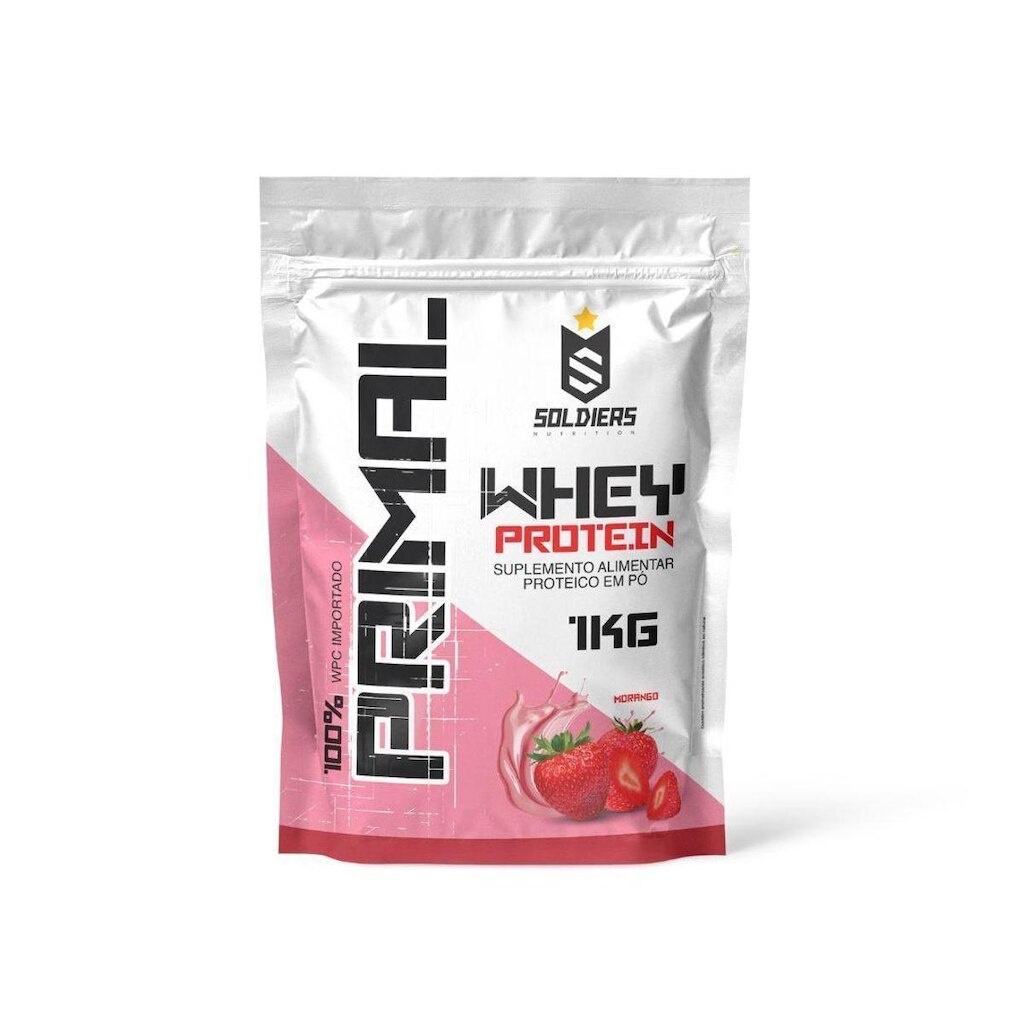Whey Protein Primal 1Kg - Importado - Soldiers Nutrition