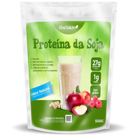 Whey Protein Proteína Concentrada da Soja Viva Salute Soy 500 g é ruim? Whey Protein Proteína Concentrada da Soja Viva Salute Soy 500 g é boa?