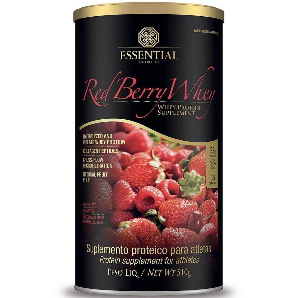 Whey Protein Red Berry 510g Essential Nutrition