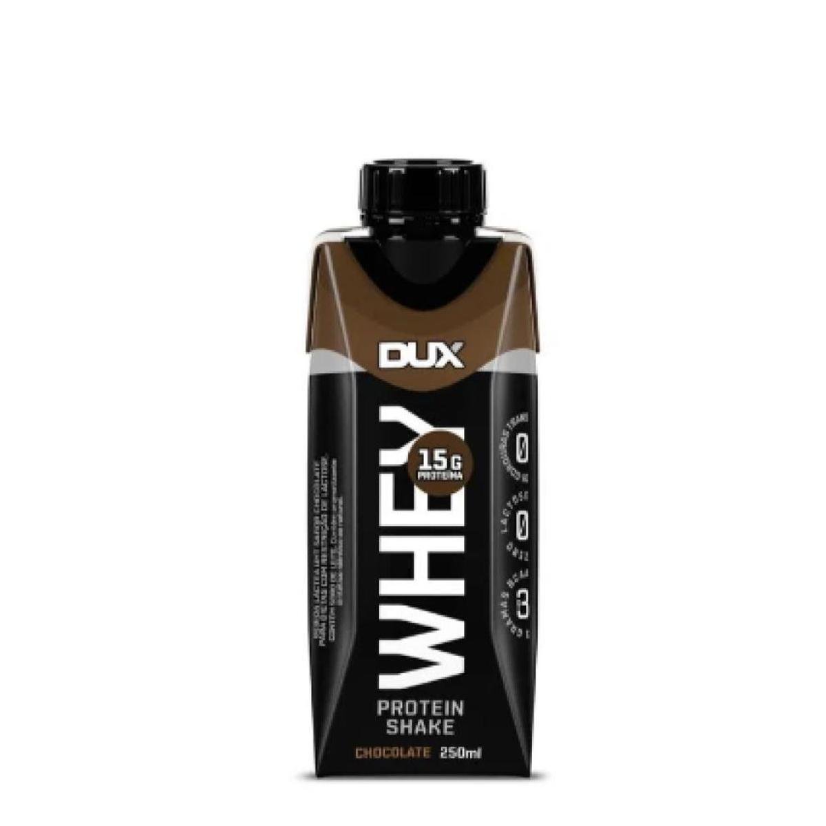 Whey Protein Shake 250ml Dux Nutrition Bebida Láctea UHT 15g de