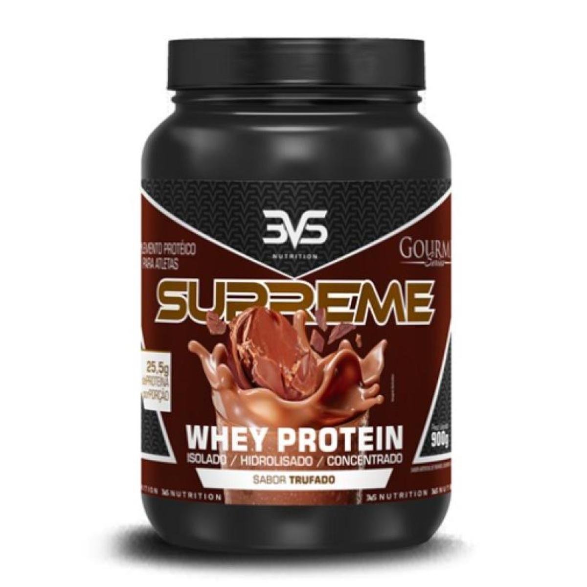 Whey Protein Supreme Whey 3W Gourmet 900g 3VS Nutrition Rende 22
