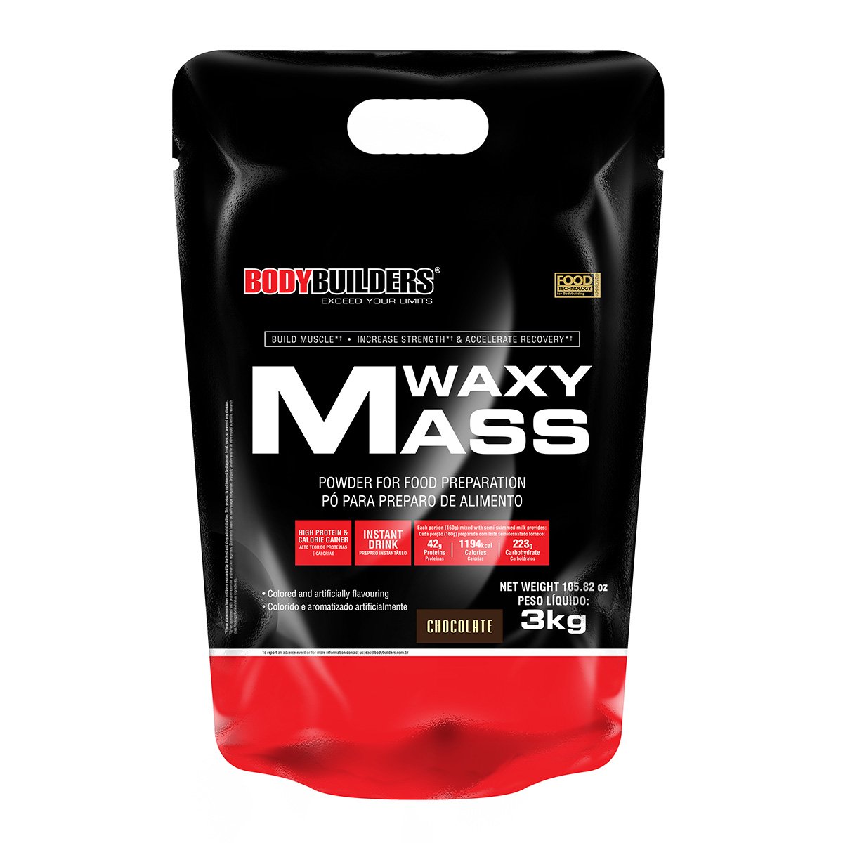 Whey Protein Waxy Mass 3kg Refil - Bodybuilders é ruim? Whey Protein Waxy Mass 3kg Refil - Bodybuilders é boa?