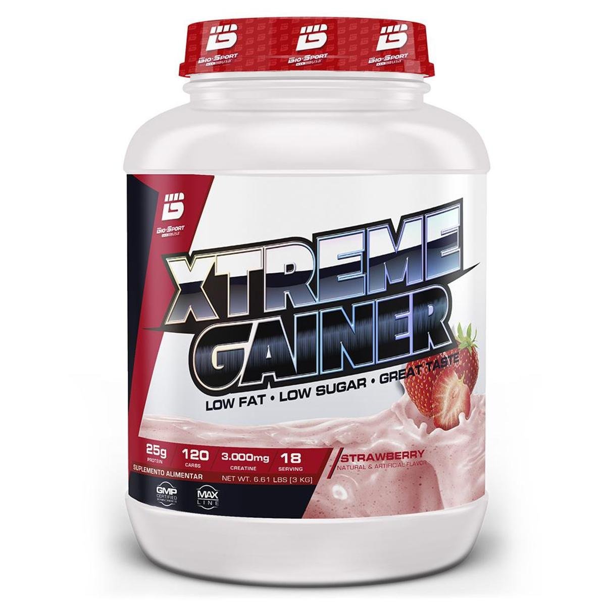 Whey Protein Xtreme Gainer 2.772Kg Bio Sports USA Netshoes