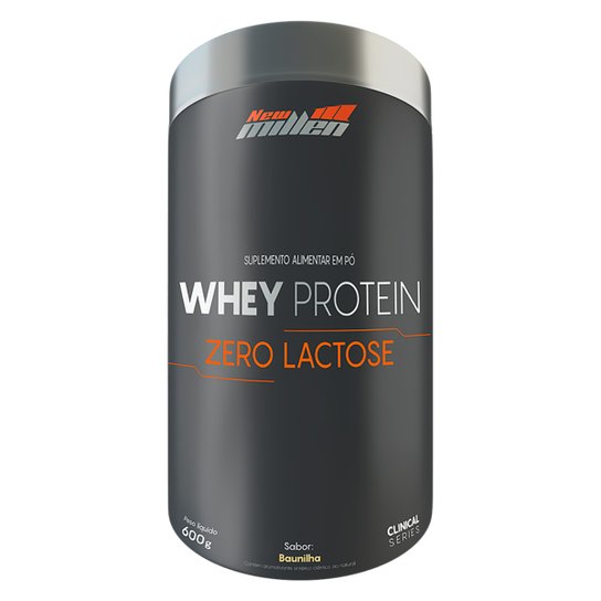 Whey Protein Zero Lactose New Millen - 600g Menor preço em Whey Protein Zero Lactose New Millen - 600g