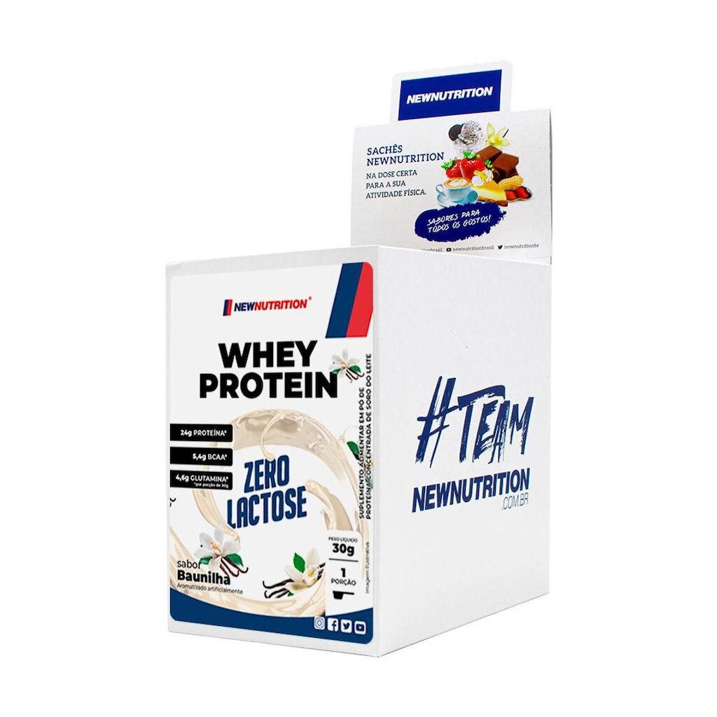 Whey Protein Zero Lactose NewNutrition Sachê 30g