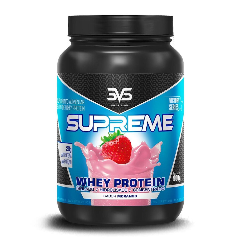 Whey Supreme 3W 900g Sabor Chocolate Branco 3VS Nutrition