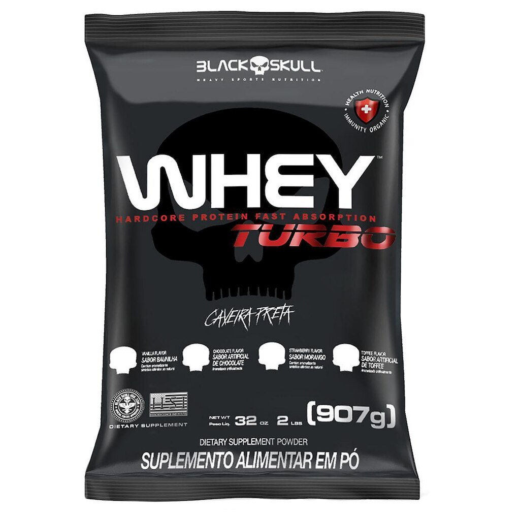 Whey Turbo Refil - 907G