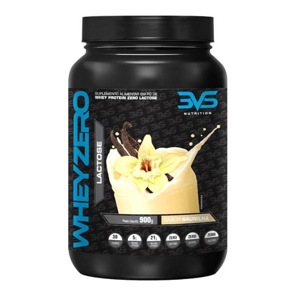 Whey Zero Lactose (900g) - 3VS Nutrition