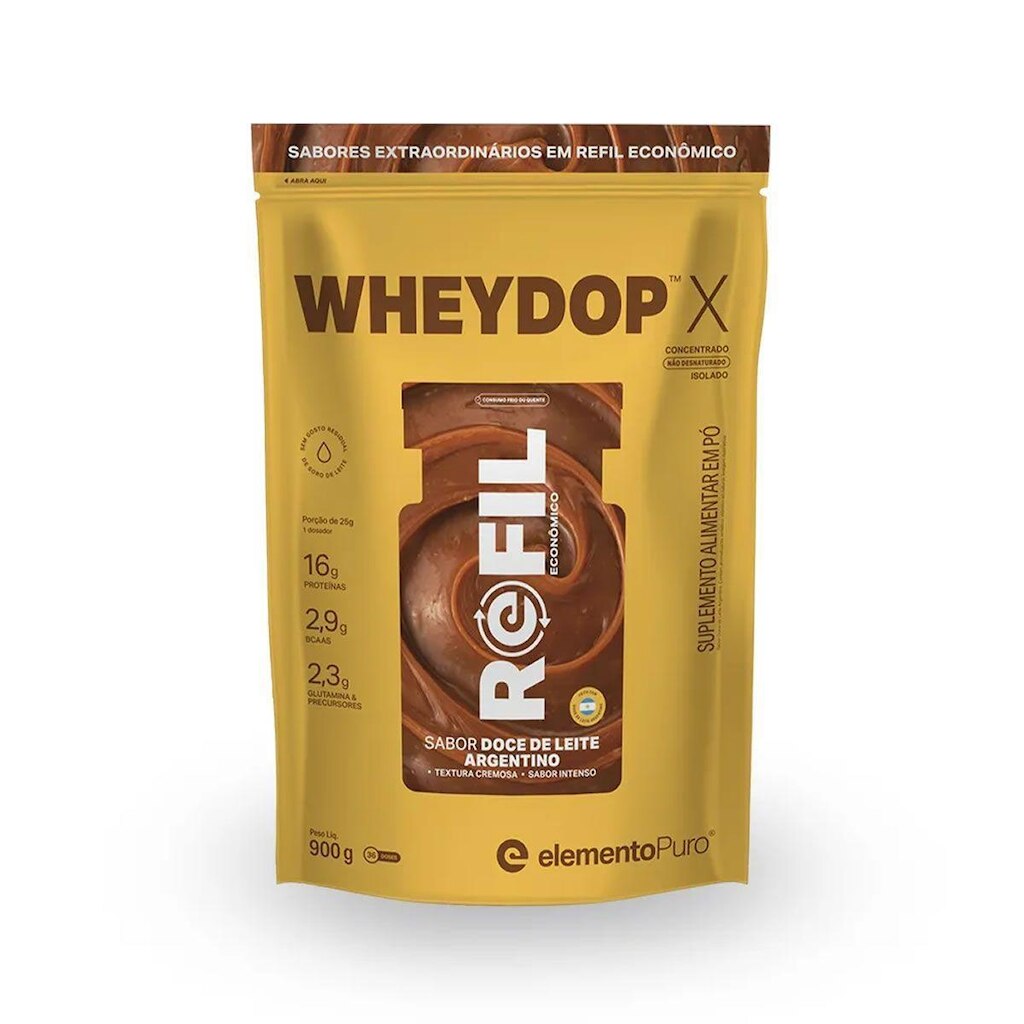 WheyDop X - 900g Doce de Leite - ElementoPuro