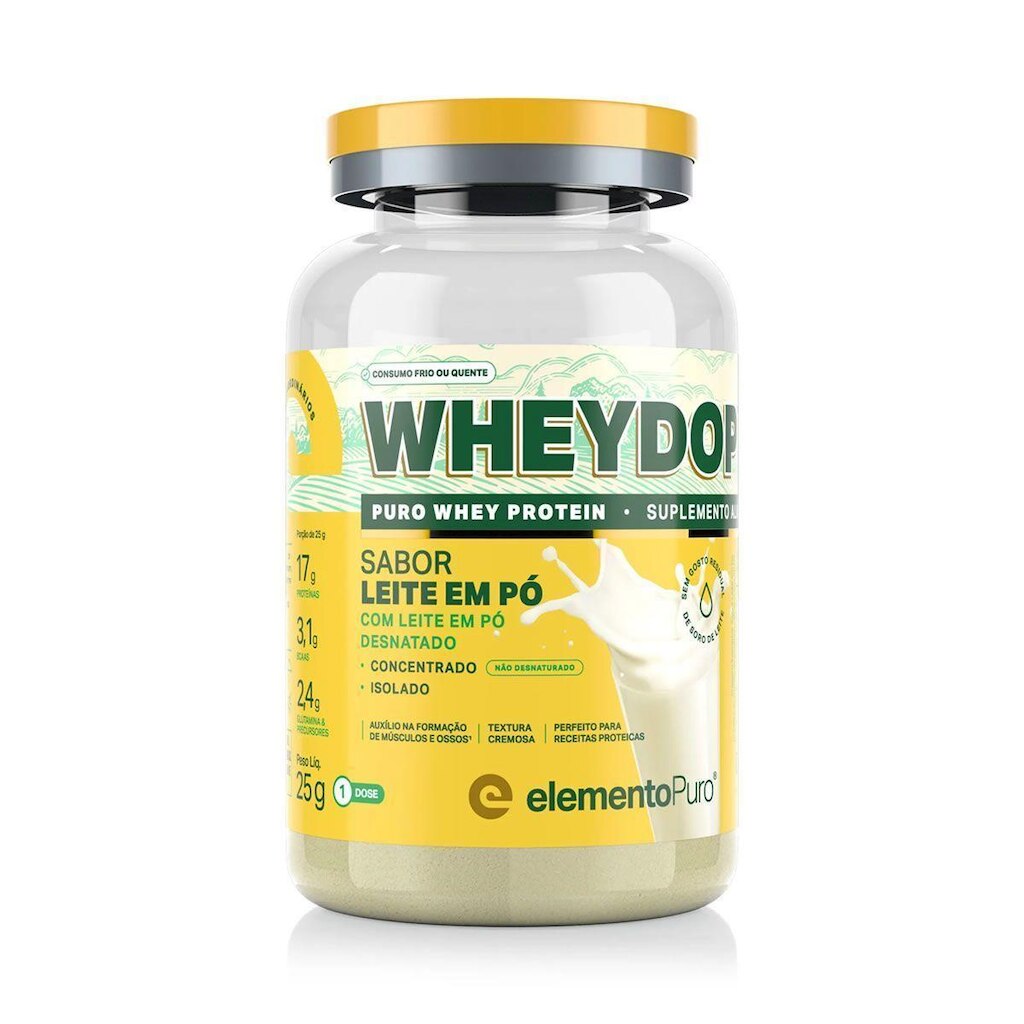 WheyDop X - 900g Leite em Pó - ElementoPuro