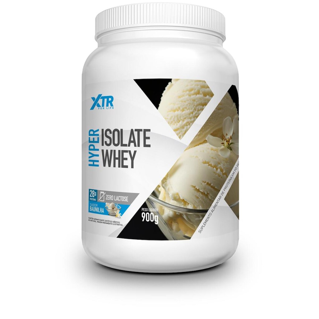 XTR For Life Hyper Whey Isolate 900g Suplemento de Proteína Isolada