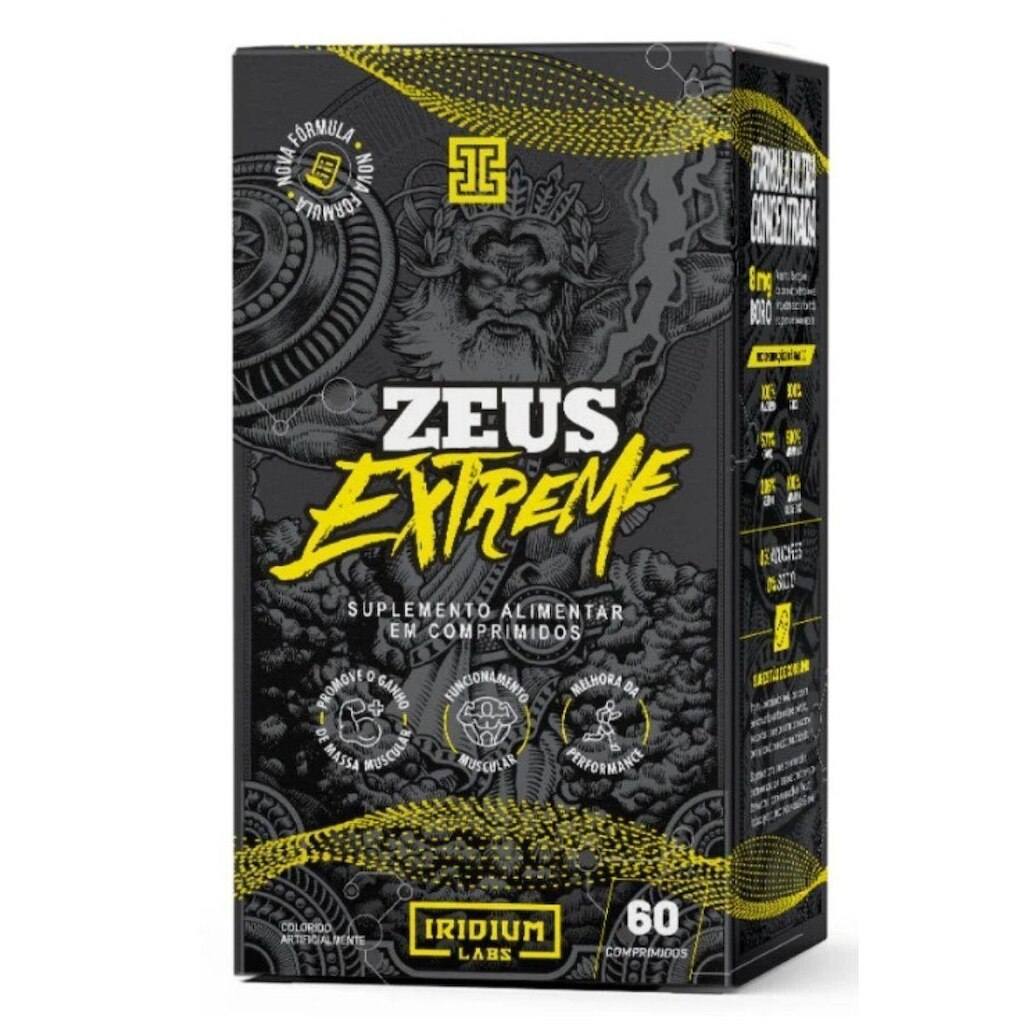 Zeus Extreme PréHormonal ZMA e BORO 60 Cápsulas